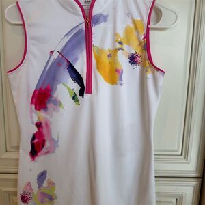 Floral Print Women's Tank Top